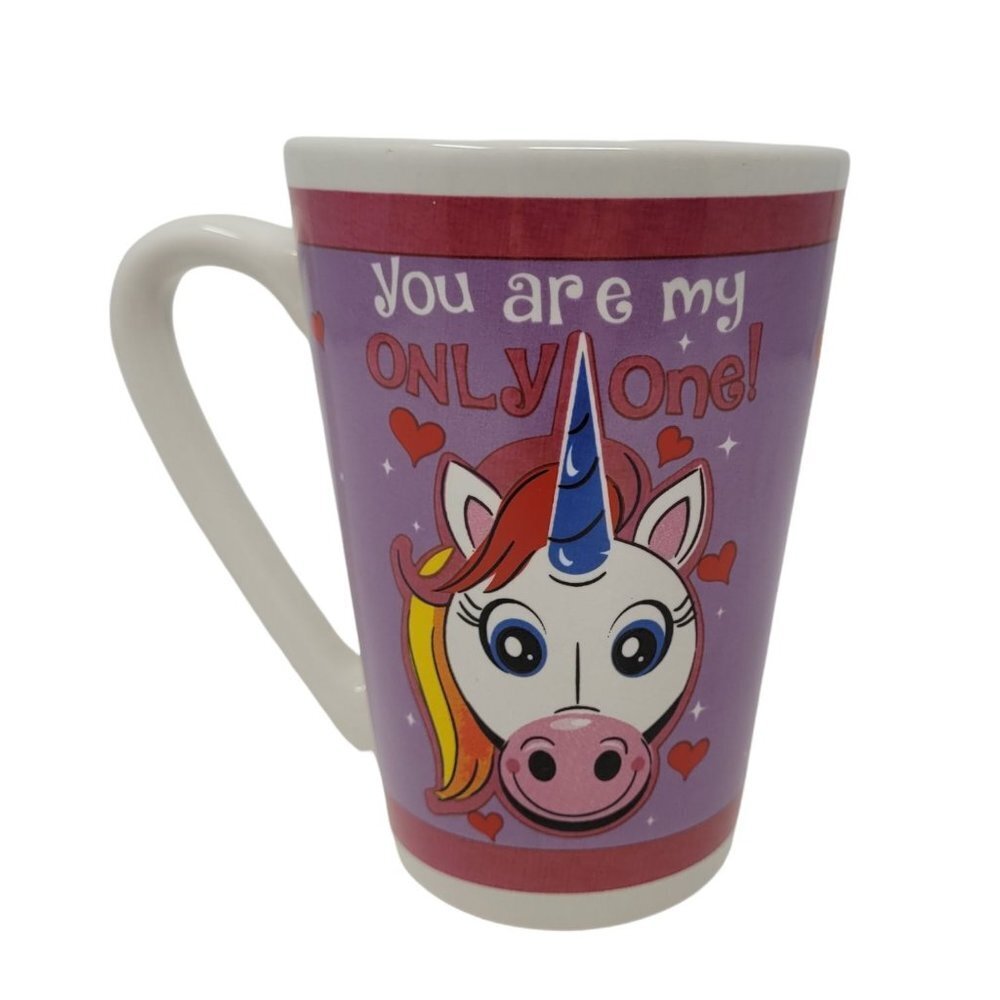 Unicorn "Your are my only one" coffee mug Great for valentines day